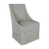 Classic Home Warwick Rolling Wingback Dining Chair Granite Model 53004328